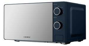 Микровълнова фурна Crown CMO-2071 MMB, механично управление, 700W, 20 л. обем, 5 степени на мощност, синя