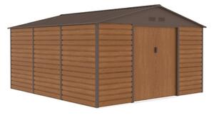 Lahti метална къща за инструменти 3,4 x 3,9 м Магазин Boss woodlike