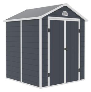 Пластмасова къща за инструменти Bergen 1,9 x 1,9 м CoverTech антрацит