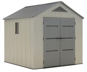 Пластмасова къща за инструменти Boston 2,5 x 2,46 м CoverTech сива