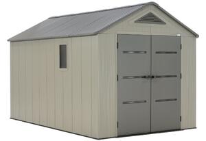Пластмасова къща за инструменти Boston 2,5 x 3,78 м CoverTech сива