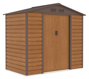 Lahti метална къща за инструменти 2,1 x 1,3 м Магазин Boss woodlike