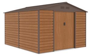 Lahti метална къща за инструменти 2,8 x 3,2 м Магазин Boss woodlike