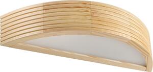 Настенен аплик NATURAL MODERN 1xE27/15W/230V от борова дървесина