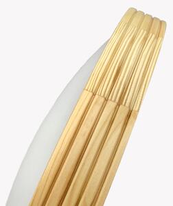 Таванно осветително тяло NATURAL MODERN SLIM 3xE27/15W/230V Ø 47,5 см, в цвят сосна