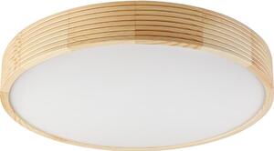 Плафониера NATURAL MODERN, 4xE27/15W/230V, Ø 58 см, борова дървесина