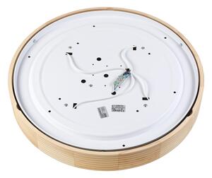 Плафониера NATURAL MODERN, 4xE27/15W/230V, Ø 58 см, борова дървесина