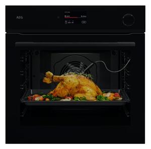 Фурна за вграждане AEG NBR7P731SB, клас A++, 72л. обем, пиролитично почистване, SteamCrisp, черна