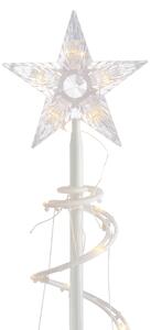 Коледна елха бяла с LED IP44 - Puno