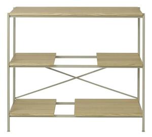 Стелаж от декор от дъб в естествен цвят 105x92x40 cm Sukoya – Blomus
