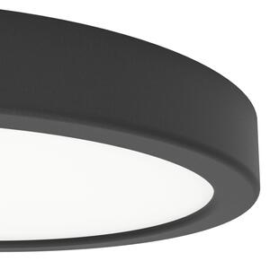 Eglo 901325 - LED таванно осветително тяло за баня FUEVA LED/11,5W/230V Ø21,1cm IP44 черно