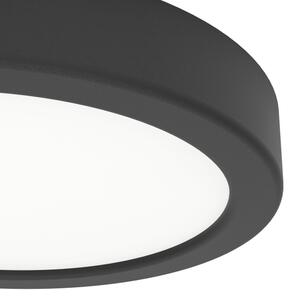 Eglo 901324 - LED таванно осветително тяло за баня FUEVA LED/7,5W/230V Ø16,6cm IP44 черно