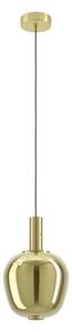 Eglo 390464 - LED димируема висяща лампа на кабел FRUITERA LED/6W/230V + LED/1,6W златна