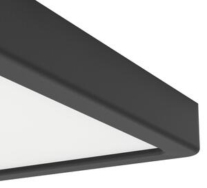 Eglo 901303-LED Таванно осветително тяло FUEVA LED/10,5W/230V 2700/4000/6500K 22x22см черно