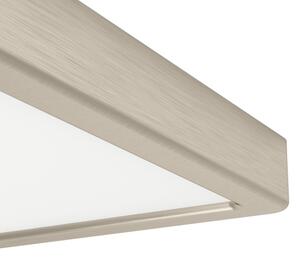 Eglo 901321 -LED таванно осветително тяло FUEVA LED/10,5W/230V 2700/4000/6500K 22x22 cm хром