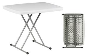 BLOW Folding Adjustable Table 75x50cm White