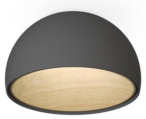 Vibia Duo 4874 LED таванска лампа, графит, Затъмняване, Сив, Дневна/трапезария, Метал, Модерен