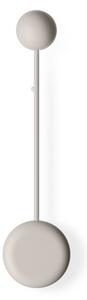 Vibia Pin 1690 LED стенна лампа, 40 cm, кремава, Бежов, Дневна/трапезария, Метал, Модерен