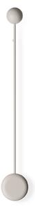 Vibia Pin 1692 LED стенна лампа, 70 cm, кремава, Бежов, Дневна/трапезария, Метал, Модерен