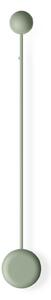Vibia Pin 1692 LED стенна лампа, 70 cm, зелена, Зелен, Дневна/трапезария, Метал, Модерен