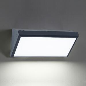Brilagi - Екстериорен аплик TRIANGLE 1xE27/60W/230V антрацит IP65