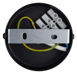 Подвесен полилей на кабел PIATTO 1xGX53/15W/230V Ø 35 см, черен