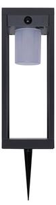 Hesperide - LED соларна лампа PIKY LED/3,7V 2600 mAh 40 cm IP65 антрацит