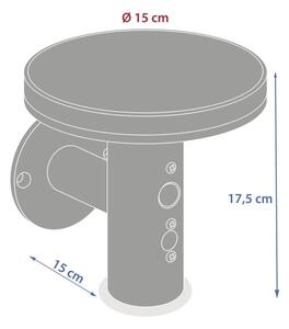 Hesperide - LED соларна стенна лампа DETEKT LED/3,7V 2600 mAh IP65
