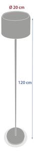 Hesperide - соларна LED лампа BOLTY LED/3,7V 2600 mAh IP65 бежова
