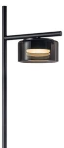LED подова лампа OFELIA 1xGX53/6W/230V черна/опушена