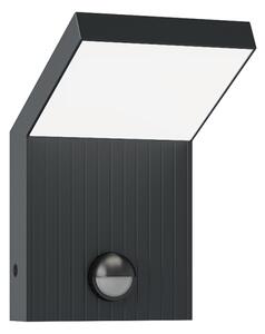 Brilagi - LED външно стенно осветително тяло със сензор RIANO LED/8W/230V антрацит
