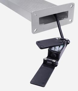 Brilagi - LED външна лампа RIANO LED/8W/230V сребриста IP65 80 см