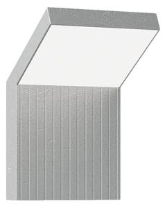 Brilagi - LED външно стенно осветително тяло RIANO LED/8W/230V, сребристо, IP65
