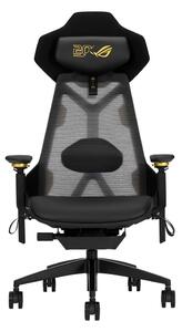 Геймърски стол Asus ROG Destrier Edition 20, до 150kg, алуминиева база, Class 4 газов амортисьор, 3D подлакътници, черен