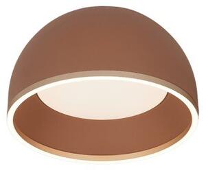 Elmark LED плафон EVELYN 36W 3CCT + 20W 4000K с дистанционно, димируем, кафяв