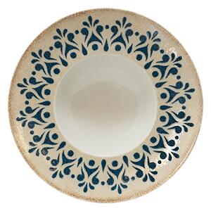Чиния за паста SATURNIA Table, 27,5 см, синя/бежова