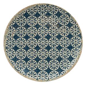 Десертна чиния SATURNIA Table, 21 см, синя/бежова