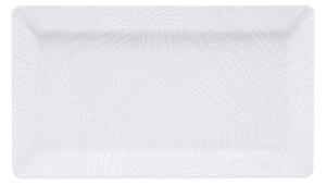 Правоъгълна чиния SATURNIA Breath, 29x17,5 см, бяла