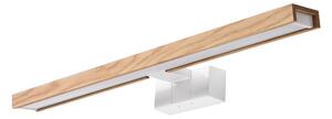 Brilagi - LED осветление за огледало 3 в 1 WOODY MIRROR LED/12W/230V IP44 бяло/дъб