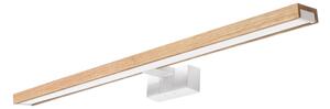 Brilagi - LED осветление 3 в 1 за огледало WOODY MIRROR LED/15W/230V IP44 бяло/дъб