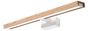Brilagi - LED осветление за огледало 3 в 1 WOODY MIRROR LED/12W/230V IP44 бяло/дъб