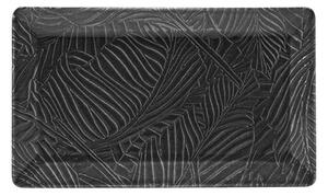 Правоъгълна чиния SATURNIA Breath, 29x17,5 см, черна