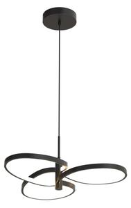 LED полилей на кабел RIBBON LED/25W/230V 4000K черен