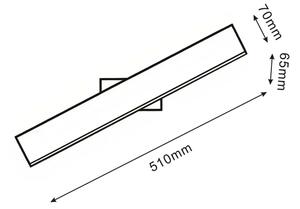 LED стенен аплик BERNADETTA LED/10W/230V 4000K черен