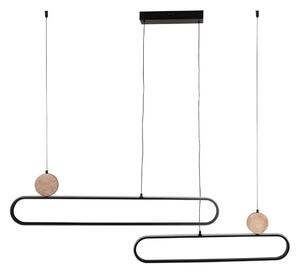 LED полилей на кабел FLORENTYNA LED/48W/230V 4000K черен/бежов