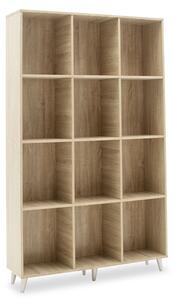 Bookcase in color sonoma 107x28,6x178cm