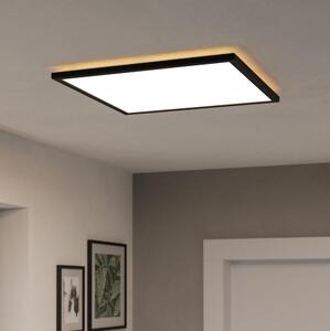 Eglo 901444- LED Плафон за баня ROVITO 17W/230V 50x50 см IP44 черен