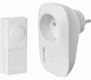 Безжичен Звънец за Врата с Бутон SCS SENTINEL EcoBell 100 100 m