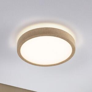 Paulmann LED панел Cosara на Paulmann, Ø 30 см, бежов, IP44, 3000K, Бежов, Дневна/трапезария, Пластмаса, Скандинавски