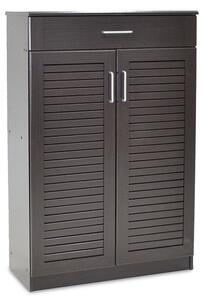 Шкаф за обувки Sante 20 чифта Wenge 80x37x123 см